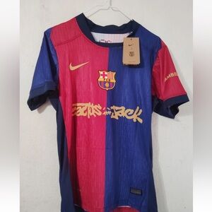 Nike brand new Barcelona x cactus jack  Red and Navy Jersey lamine yamal